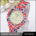 fitness sport uk flag inspired hot selling quartz man vogue watch